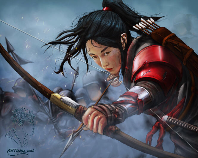 The Crimson Archer